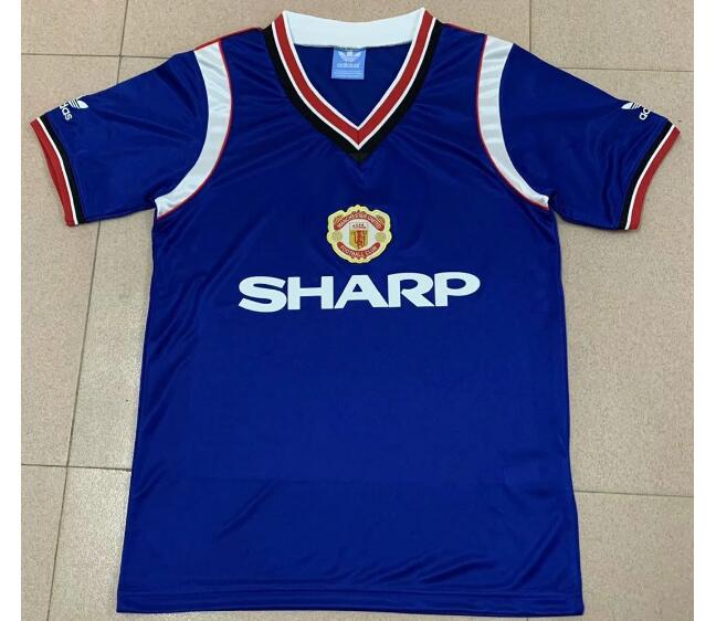 1984 Manchester United Retro Away Kit Soccer Jersey